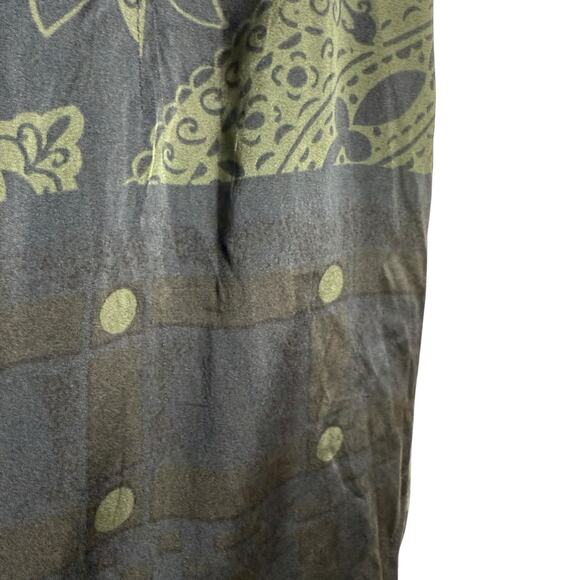 Etro Italian Silk Geometric Print 3/4 Sleeve Sheath Dress Size 8 - Picture 15 of 16